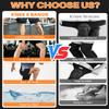 2PCS Patellar Tendon Support Strap for Knee Pain Relief, Patella Bands for Basketball, JumpersRunning, Soccer, Hiking,Flexible Silicone Patella Knee Bands for Men and Women, With Storage Bag (White) view 2