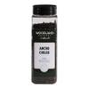 Diced Dried Ancho Chiles, 9 oz Cut Poblano Pepper Pieces for Mole, Enchilada Sauce & Mexican Cooking, Mild Earthy-Sweet Heat, by Woodland Gourmet view 1
