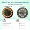 PANSIPTEA Premium Green Tea Gift Set, 18 Count Premium Grade Whole Leaf Green Tea Bags, Natural No-Flavoring Pure Tea, Luxury Tea Gifts for Tea Lovers, 9 Pack view 3