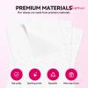 60 Sheets White Tissue Paper for Gift Bags, 27.5x19.7 inches White Glitter Sparkle Wrapping Paper for Valentine, Birthday and Holidays Wrap Craft Decorations view 4