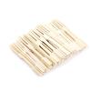 Mini Bamboo Forks 500 PCS Bamboo Disposable Wooden Fruit Fork Dessert Cocktail Set Party Home Household Decor Tableware Supplies view 1