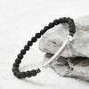 INSYOHO Dont Let the Hard Days Win Bracelet Inspirational Healing Crystal Bracelet for Women & Men, Volcanic rock Beaded Adjustable, Motivational Gift for Stress Relief & Positivity view 3