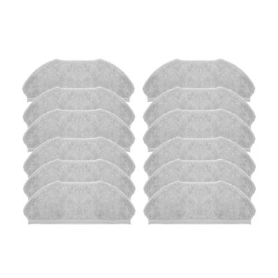 12pcs Robot Vacuum Cleaner Replacement Accessories Mop Cloth Pads,Compatible For 360 S10 X100 Max
