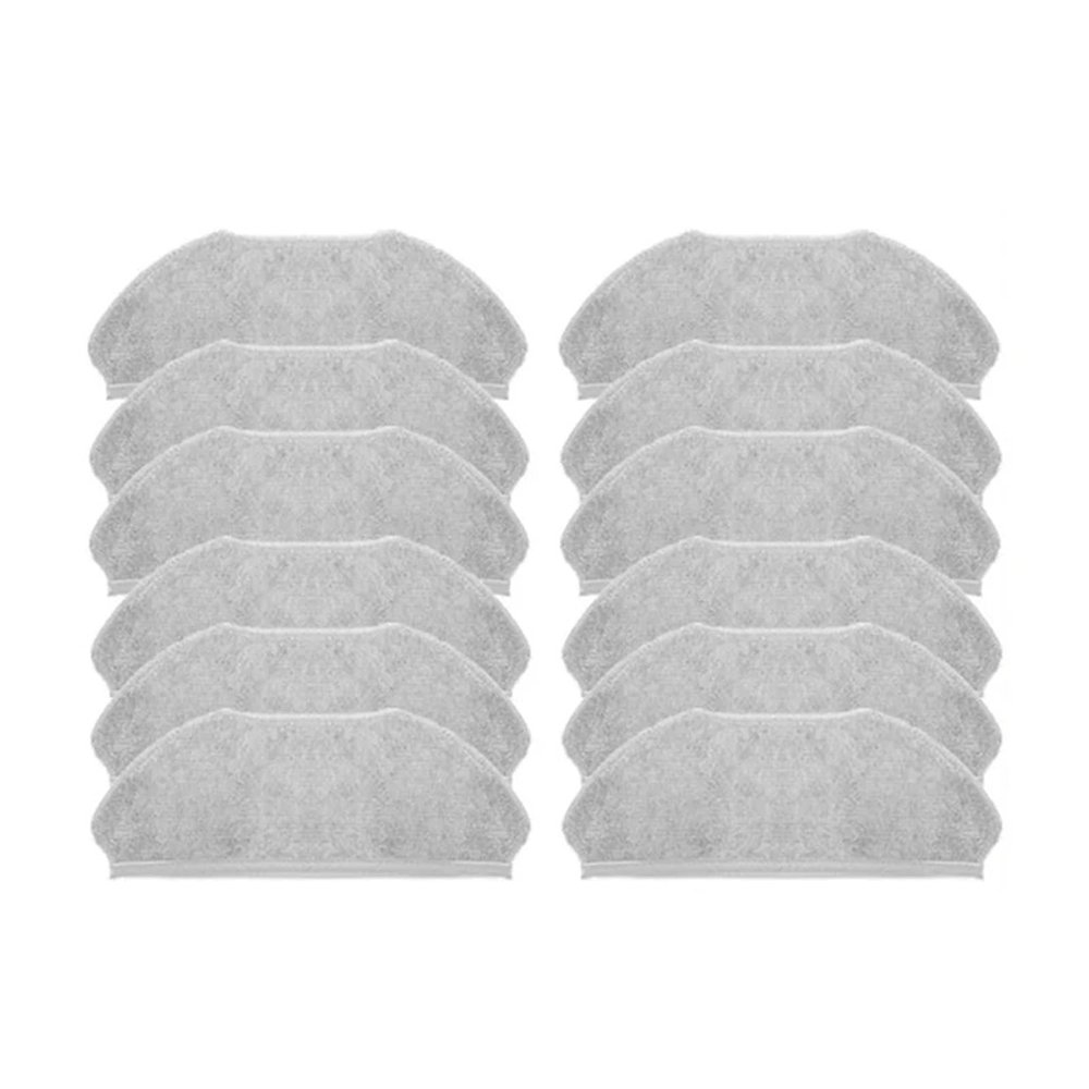 12pcs Robot Vacuum Cleaner Replacement Accessories Mop Cloth Pads,Compatible For 360 S10 X100 Max