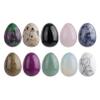jiebor 10 PCS Easter Crystals Decorative Egg Ornaments Bulk for Vase Basket Filler Home Decor Gift view 1
