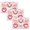 Valentines Day Marshmallow Hearts Candy 3.17 Oz Pack of 3, Soft Heart-Shaped Marshmallows for Classroom Exchanges Party Favors Gift Basket Stuffers Hot Chocolate Desserts Romantic Treats view 1