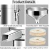 1100W Peanut Butter Maker Machine, Electric Grain Grinder, Commercial Sesame Sauce Grinder for Groundnut, Almond, Cashew Nut view 2