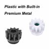 Begot 4PCS Pedal Bearing Replacement Compatible with O-Cedar Easywring, Easy Fix for 90% Rotation Mop Bucket on The Market (Black) view 3