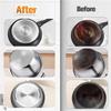 WERDOGE 9.17oz Powerful Burnt Residue Remover Paste For Cookware, Black Cleaning Film ForPot Bottom, Stainless SteelBurnt Pot Cleaner, Burnt GreaseRemoverFor Cast Iron Pots (1SET) view 3