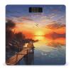 Sunset Scenery Scale for Body Weight Smart Scales Digital Bathroom Scale High Precision Weighing Scales with Large Display Weighing Machine for People view 1