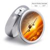 Aircraft Plane at Sunset Pill Organizer Travel, Portable Pill Case, Airtight Medicine Box, Round Pill Container for Pocket Purse Medicine Organizer, Daily Pill Box to Hold Vitamins view 2