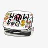 1pc Square Pill Box, Mini 2 Compartment Medicine Pill Organizer, Household Portable Medicine Storage Box, Vitamins Fish Oil for Pockets Purses Travel Unique Gift (Dog mom) view 4