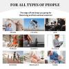Lung Cancer Awareness Compression Socks for Women and Men 15-20mmHg-Circulation Support Socks view 4