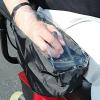Power Wheelchair Joystick Protector Cover, Waterproof Electric Arm Control Cover With Adjustable Strap, Electric Wheelchair Wrist Control Protector with Clear Top, Black view 1