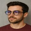 JOLLYNOVA HD7 Blue Light Blocking Glasses RT543, Non-Prescription, Clear Lens Computer Glasses, Anti-Glare, Lightweight, UV Protection (Black & Single Vision, 0, x) view 2