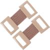15Pcs Brown Elastic Bandage Clips, Metal Stretch Wrap Clips, Replaceable Bandaging Supplies for Various Bandages view 4