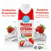 Blue Valley Heavy Whipping Cream 8Fl Oz Shelf Stable Ultra-Pasteurized Heavy Cream Kosher And Grass Fed-Grade A dairy ideal for Desserts, Cooking view 4