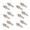 200sets Glasses Hinge, for Plastic Frames, Sunglasses, Eyeglass Repairing Replacement Hinges view 1