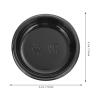 Yiodauh Plastic Disposable Sauce Dishes 500 Pcs Thicken Sauce Dish Round Plastic Food Container For Home Restaurant Kitchen Vinegar Holder Disposable Tasting Plate view 2