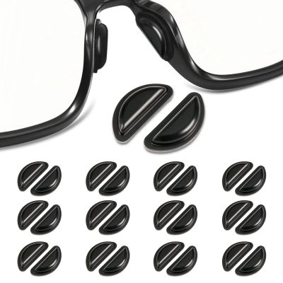 12 Pairs Nose-Pad Compatible with Ray-Ban-Meta-Wayfarer-Eyeglass - Soft Silicone Hollowed-out comfortNose Pads, Anti Slip Replacement Nose Pads
