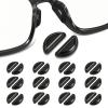 12 Pairs Nose-Pad Compatible with Ray-Ban-Meta-Wayfarer-Eyeglass - Soft Silicone Hollowed-out comfortNose Pads, Anti Slip Replacement Nose Pads view 1
