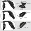 12 Pairs Nose-Pad Compatible with Ray-Ban-Meta-Wayfarer-Eyeglass - Soft Silicone Hollowed-out comfortNose Pads, Anti Slip Replacement Nose Pads view 4