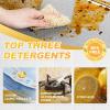 Heavy-Duty Kitchen Degreaser Foam Cleaner, Powerful Kitchen Degreaser Spray & Dual Side Scrub Sponge Set Grease Remover for Stove Range Hood (2, Standard) view 3