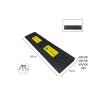 QICBYING Rubber Curb Wheelchair Ramp, Extra Long Heavy Duty Door Step Ramps, Non Slip for Garage Sidewalk Driveway Bike Motorcycle Truck(100x25x8cm) view 2