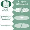 120 Pcs Ear Covers for Shower,2 Sizes Waterproof Ear Stickers with Soft Cotton Earplugs, Disposable Ears Cover Suitable for Family, Shower Surfing Snorkeling and Other Water Sports(L 80 +S 40) view 3