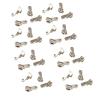 100pcs 1.5mm Barrel Hidden Hinge for Sunglasses, Wooden Frames, Plastic Eyewear, 4.0mm Width Single Hinge Replacement Part view 1