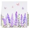 100 Count Lavender Floral Cocktail Napkins Disposable Paper Napkins for Bridal Shower Garden Party Spring Table Decorations view 1