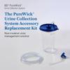PureWick Urine Collection System Accessory Replacement Kit - Bedside Urinary Device Maintenance Set - Tubing & Canister Replacement Components - Genuine System Compatibility - PWKIT03 view 2
