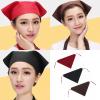 LFRXION Professional Catering Head Covers for Men Women Breathable Adjustable Cook Waiter Bandana Scarf for Restaurant Workers Waiter Headscarf for Kitchen Work view 2