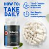 (2 Pack) Ortopin Capsules, Official Ortopin Supplement Pills with All Natural Ingredients, Advanced Formula for Optimal Joint Health & Nerve Support with Premium Vitamins for Women & Men(120 Capsules) view 3