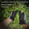 KELINFONG Gloves for Work,Durable Breathable Leather Abrasion Resistant Men'S Work Gloves for Weeding,Welding,Construction view 4