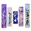 100pcs Holographic Bags, Resealable Aluminum Foil Long Jewelery Plastic Pouch for Party Favors, Cosmetics, Jewelry, Craft Supplies(Blue,6x23cm-100 pcs) view 4