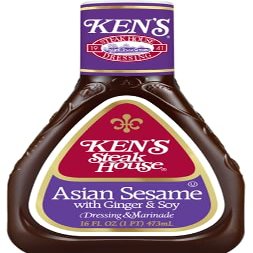 Asian Sesame Salad Dressings & Marinade (1 Bottle, 16 oz.)