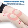 1 Pair Knee Compression Sleeves for Women & Men, Lightweight Thin Knee Sleeves for Knee Pain Relief, Knee Warmers Knee Brace Undersleeve Dancer Knee Pads, Knee Brace for Women Daily Use, Vendas Para Rodillas (Beige, Medium) view 4