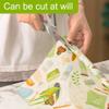 Organic Beeswax Food Wraps 2-Pack, 12x40 Inch Reusable Beeswax Paper - Natural Compostable Eco-Friendly Bowl Cover, Plastic Wrap & Foil Alternative for Bread, Sandwich, Cheese Freshness view 3