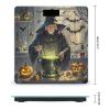 Magic Pumpkin Night Scale for Body Weight Highly Accurate Digital Bathroom Body Scale Digital Bathroom Scales for People Anti-Slip Large LCD Display Smart Scales view 2
