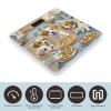 Dogs Eat Pizza Scale for Body Weight Highly Accurate Digital Bathroom Body Scale Digital Bathroom Scales for People Anti-Slip Large LCD Display Smart Scales view 3