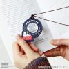 Fieldwork PLP002-3 Magnifying Glass, 1.8X, Snoopy Peanuts Neck Strap, Neck Hanger, Handheld, Portable, Cute Charm, Gift, Woodstock, Green view 3