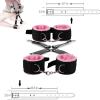 12 Piece Nylon Bedroom Fitness Set with Hip Trainer and Sleep Eye Mask - D10 (Pink) view 4
