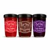 Firehouse Jams Gourmet Fruit Preserves Gift Set (3 Pack) Strawberry Lemon Lavender, Blueberry Cardamom & Tipsy Peach Artisanal Small-Batch Jam, 2.5 oz Jars (Flamin' Raspberry, Balsalmic Caramelized Onions, Seedless Blackberry Rosemary, Savory) view 1
