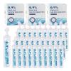 Travel Size Saline Solution Bulk, Individually Wrapped 1800ml /63.35 FL OZ Saline Nasal Drops Normal 9% Sodium Chloride Solucin Wash First Aid Kits for Wound Care Single Use 15 ml Each (Pack of 120) view 1