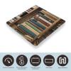 Books on The Bookshelf Scale for Body Weight Highly Accurate Digital Bathroom Body Scale Digital Bathroom Scales for People Anti-Slip Large LCD Display Smart Scales view 3