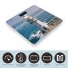 Lighthouse Sandbeach Scale for Body Weight Highly Accurate Digital Bathroom Body Scale Digital Bathroom Scales for People Anti-Slip Large LCD Display Smart Scales view 3