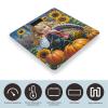 Autumn Thanksgiving Scale for Body Weight Highly Accurate Digital Bathroom Body Scale Digital Bathroom Scales for People Anti-Slip Large LCD Display Smart Scales view 3