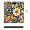 Leaves and Flowers Scale for Body Weight Highly Accurate Digital Bathroom Body Scale Digital Bathroom Scales for People Anti-Slip Large LCD Display Smart Scales view 2