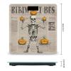 Skeleton Pumpkin Scale for Body Weight Highly Accurate Digital Bathroom Body Scale Digital Bathroom Scales for People Anti-Slip Large LCD Display Smart Scales view 2